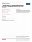 Research paper thumbnail of L’approche abductive, les communautés d’interrogation, la convocation et l’anticipation : entrevue avec Iddo Tavory