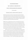 Research paper thumbnail of ACADEMIC WRITING PART 4: STRUCTURE AND PRESENTATION IN ACADEMIC ESSAYS (LECTURE NOTES)