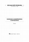 Research paper thumbnail of Pene accessorie che incidono sulla responsabilità genitoriale: dalla "cecità" dell'automatismo legislativo allo sguardo sulla relazione genitore-figli