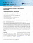 Research paper thumbnail of Sustainable use of Baltic Sea resources