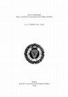 Research paper thumbnail of Inventari fonda Veličajne Općine Zadarske; A. Plosnić Škarić, Lapicide i marangoni; A.M. Lamberti, Memorie degli ultimi cinquant’anni della Repubblica di Venezia; E. Orlando, Strutture e pratiche di una comunità urbana. Spalato, 1420-1479; Statuti del Comune di Pola XIV-XV secolo