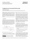 Research paper thumbnail of Coupling between Vias and the PCB Power-Bus