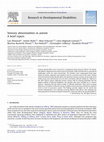 Research paper thumbnail of Sensory abnormalities in autism