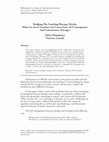 Research paper thumbnail of Bridging the coaching/therapy divide: What Co-Active coaches can learn from ACT (Acceptance and Commitment Therapy)