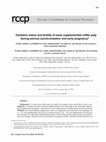 Research paper thumbnail of Oxidative status and fertility of ewes supplemented coffee pulp during estrous synchronization and early pregnancy