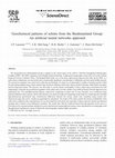 Research paper thumbnail of Geochemical patterns of schists from the Bushmanland Group: An artificial neural networks approach