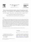 Research paper thumbnail of Discovering geochemical patterns using self-organizing neural networks: a new perspective for sedimentary provenance analysis