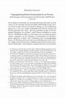 Research paper thumbnail of Vergangenheitspolitische Kommunikation im Privaten. Aufzeichnungen und Korrespondenzen des Biochemikers Adolf Windaus (Vorschau: Einleitung)