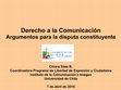 Research paper thumbnail of Derecho a la Comunicación en Chile. Argumentos para la disputa constituyente - UAH (2016)