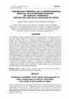 Research paper thumbnail of Ortiz Castillo, D y J.R. De Nóbrega. 2020. Variabilidad temporal de la heterogeneidad espacial de ecosistemas urbanos en Caracas, Venezuela: estudio de caso de la localidad de Lídice.