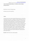 Research paper thumbnail of Chinese-international Intimate Relations: An Australian Case Study of Migrant Marriage and Divorce