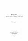 Research paper thumbnail of Modalization: The Modal Problem in Social and Critical Theory