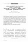 Research paper thumbnail of From circle to rectangle. Evolution of the architectural plan in the early Neolithic in the Near East