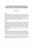 Research paper thumbnail of The sociology of ecologically unequal exchange, foreign investment dependence and environmental load displacement: summary of the literature and implications for sustainability