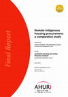 Research paper thumbnail of Remote Indigenous housing procurement: A comparative study