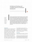 Research paper thumbnail of Architectural thinking and modeling with the Architects' Workbench