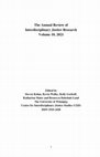 Research paper thumbnail of The Annual Review of Interdisciplinary Justice Research Volume 10, 2021, on pandemics, justice, and social control...