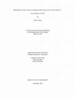 Research paper thumbnail of Metropolitan Cuisine Tourism: Exploring Food Tourists to the Creole Cuisine in New Orleans, LA USA