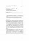 Research paper thumbnail of The Food Safety Management System