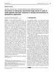 Research paper thumbnail of Occurrence of arbuscular mycorrhizal fungi spores in soils of some legumes and their response to varying concentrations of phosphorus application