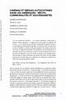 Research paper thumbnail of Cinémas et médias autochtones dans les Amériques : récits, communautés et souverainetés