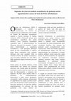 Research paper thumbnail of Impactos da crise no modelo escandinavo de proteção social: Apontamentos acerca do texto de Peter Abrahamson