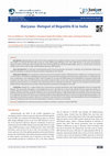 Research paper thumbnail of Haryana-Hotspot of Hepatitis in India