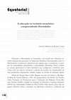 Research paper thumbnail of A educação no território amazônico:compreendendo diversidades