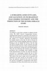 Research paper thumbnail of A Submarine, Some Suitcases, and Salvation: On Increasingly Inaccessible Testimony and the Perfection of the Dunera Story