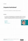 Research paper thumbnail of Dringender Nachholbedarf. Der Anachronismus ‚Weltreligionen‘ in der Didaktik religiösen Pluralismus