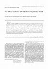 Research paper thumbnail of The difficult intubation drill at the University Hospital Zürich