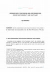 Research paper thumbnail of REMEDIATION OF HISTORICAL SOIL CONTAMINATION: OWNER RESPONSIBILITY AND WASTE LAW 1 Ugo Salanitro SUMMARY: 1. Soil contamination and innocent landowner: the problem -2. Waste holder and responsibility rule -3. After WFD and ELD, TTK case