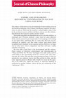 Research paper thumbnail of (with A. Mittag), Empire and Humankind: Historical Universalism in Ancient China and Rome, Journal of Chinese Philosophy 37/4, 2010, 527-555