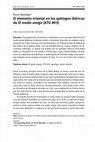 Research paper thumbnail of El elemento oriental en los apólogos ibéricos de El medio amigo (ATU 893)