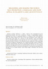 Research paper thumbnail of "Measuring and Making the World: Self-Promotion, Cosmology and Elite Appeal in Filarete's Libro architettonico." Imago Temporis. Medium Aevum XV (2021): 387–412. http://hdl.handle.net/10459.1/71282