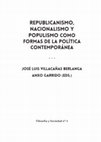 Research paper thumbnail of El republicanismo de Hannah Arendt y la recuperación del espacio político