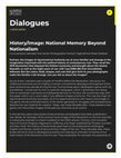 Research paper thumbnail of History/Image: National Memory Beyond Nationalism A conversation between the Iranian Photographer Parham Taghioff and Milad Odabaei