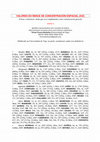 Research paper thumbnail of Fresco Barbeito - Valores do índice de concentración espacial (ICE) por concellos (e despois por número de concellos)