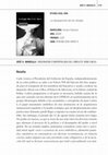 Research paper thumbnail of La desaparición de los rituales [RESEÑA]