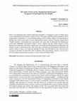 Research paper thumbnail of The Notion of Peace in the "Sinugbuanon-Baybayanon": Perspectives of the People from the Margins (with Jett C. Quebec)