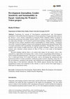 Research paper thumbnail of Development Journalism, Gender Sensitivity and Sustainability in Egypt: Analyzing the Women’s Voices project