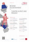 Research paper thumbnail of Beyond Entertainment - Theatre in Past and Present (Mainz/online, 25./26.6.2021)