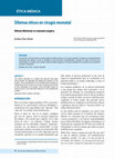 Research paper thumbnail of Dilemas éticos en cirugía neonatal