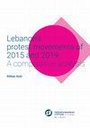 Research paper thumbnail of Lebanon's protest movements of 2015 and 2019: A comparative analysis