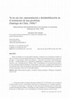 Research paper thumbnail of Vera, Antonieta & Sáez, Chiara (2021) Yo no soy ésa: representación y desidentificación en el testimonio de una prostituta (Santiago de Chile, 1908). Revista Arenal Vol. 28 Núm. 1: Mujeres y poder: conflictos, testimonios y representaciones (siglos XVII-XIX), pp. 203-229