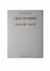 Research paper thumbnail of “Necesidad” y “Gran Vía” antologados en "Treciembre. Coro de Voces", Ediciones Vitruvio, Madrid 2021, 23-6.