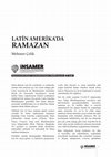 Research paper thumbnail of Latin Amerika da Ramazan