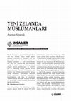 Research paper thumbnail of Yeni Zelanda Müslümanları