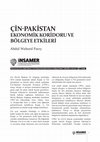 Research paper thumbnail of Çin-Pakistan Ekonomik Koridoru ve Bölgeye Etkileri