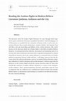 Research paper thumbnail of Reading the Arabian Nights in Modern Hebrew Literature: Judaism, Arabness and the City, Philological Encounters 5:2 (2020): 223-253